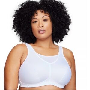 ZeroBound Women's Sports Bra High Impact Large Bust Full Coverage SZ 44G New